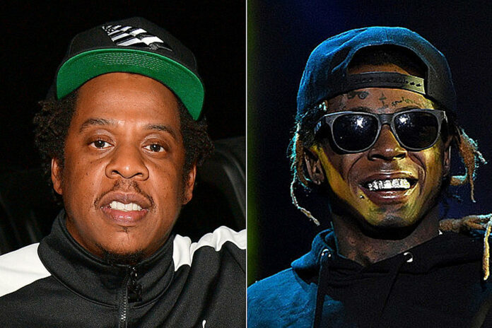 Jay-Z et Lil Wayne, rappeurs qui jouent au casino en ligne