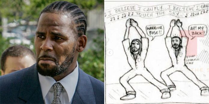 Une bande dessinée sur le séjour en prison de R Kelly