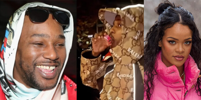 Cam'ron, Asap Rocky et Rihanna