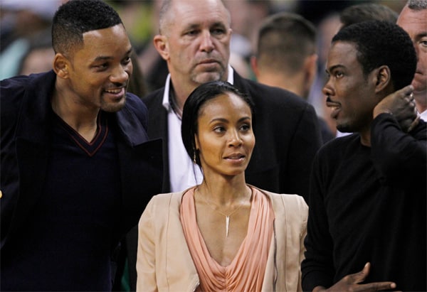 Will Smith, Jada Pinkett et Chris Rock