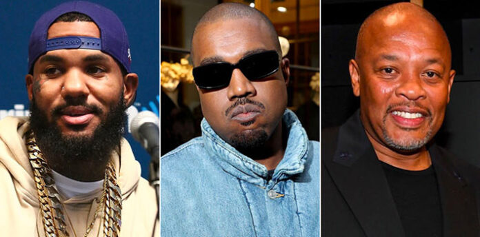 The Game, Kanye West et Dr Dre