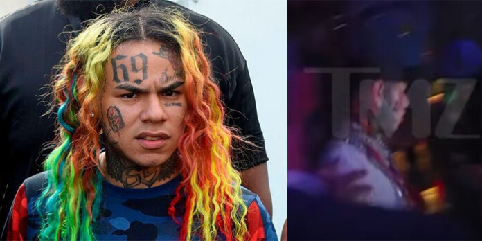 Tekashi 6ix9ine frappé