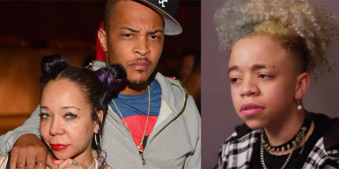 T.I., son fils King et sa mère Tiny