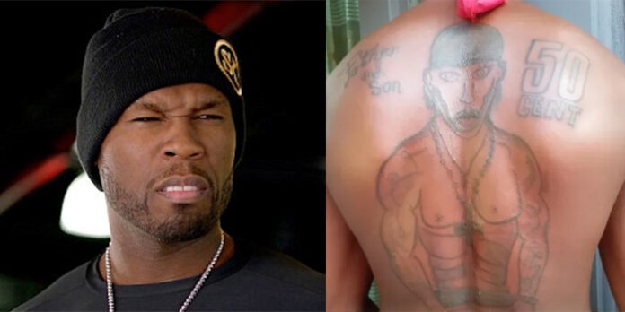 Un rappeur se fait tatouer le corps de 50 Cent