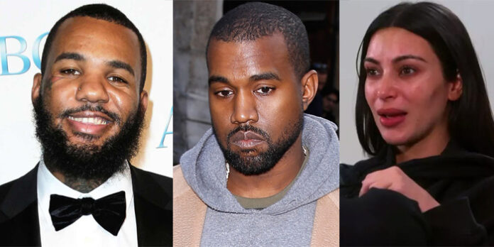 The Game, Kanye West et Kim Kardashian