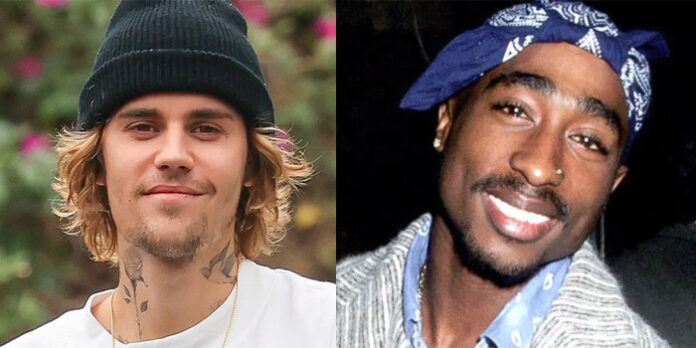 Dieu: le point en commun entre Justin Bieber et Tupac